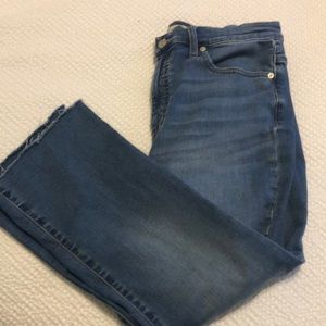Madewell highWaist ankle Cali Boot Cut